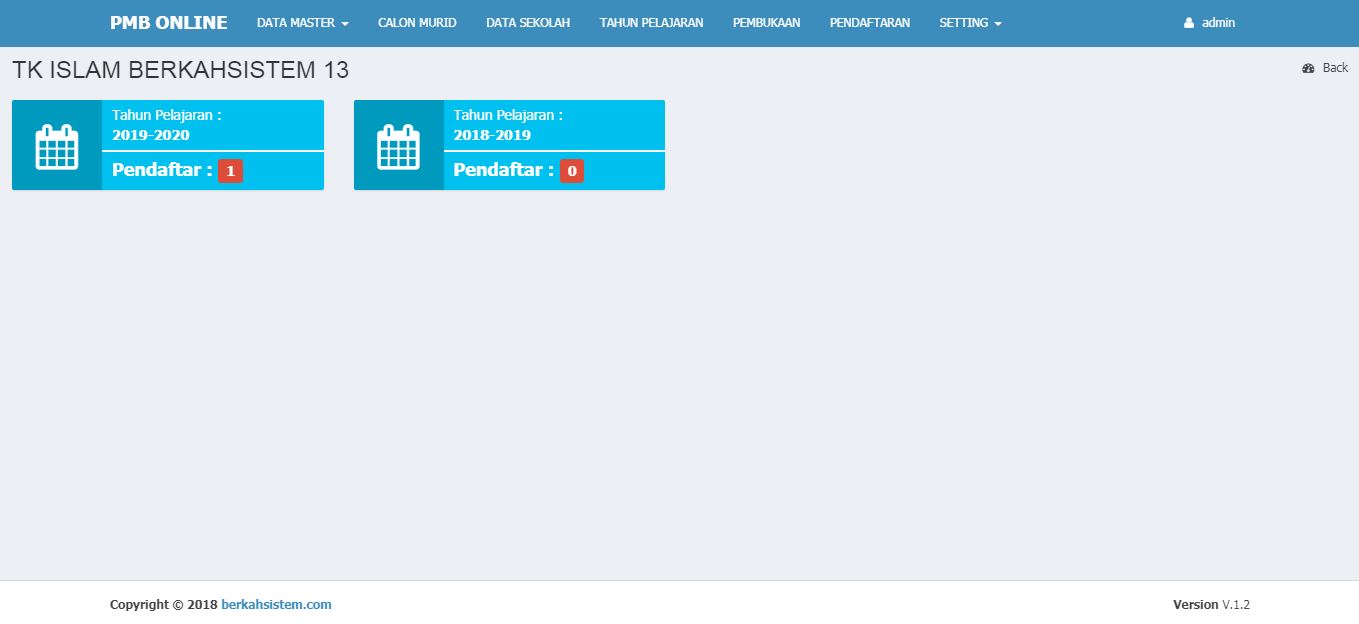 <p>Halaman Detail Pendaftaran Berdasarkan Tingkatan Sekolah<br></p>